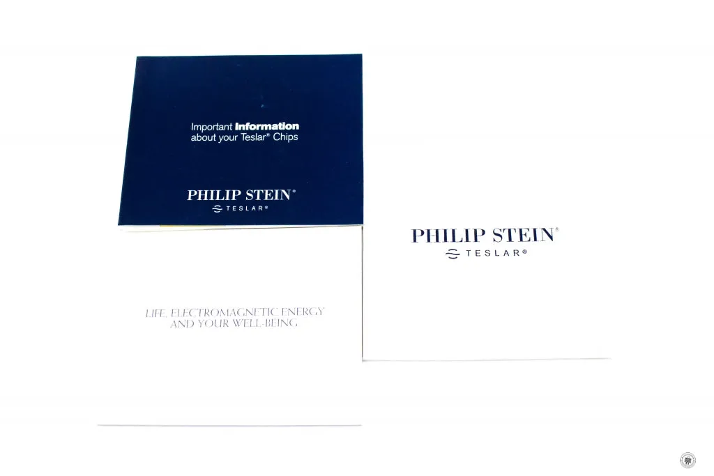 Philip Stein 2DD-B-CB-GB Signature Teslar Dual Time Zone Diamonds Quartz GE Black Watches
