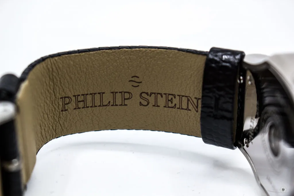 Philip Stein 2DD-B-CB-GB Signature Teslar Dual Time Zone Diamonds Quartz GE Black Watches