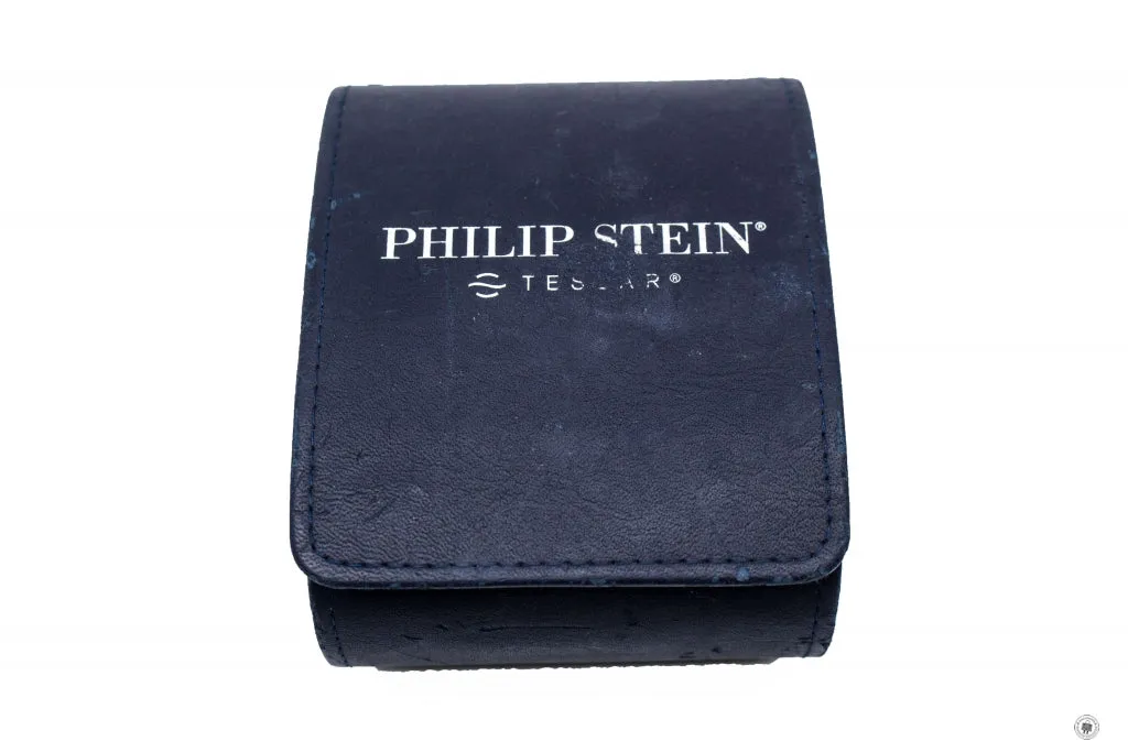 Philip Stein 2DD-B-CB-GB Signature Teslar Dual Time Zone Diamonds Quartz GE Black Watches