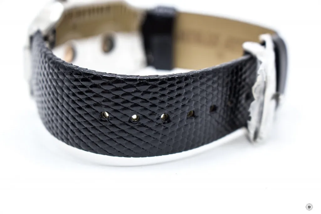 Philip Stein 2DD-B-CB-GB Signature Teslar Dual Time Zone Diamonds Quartz GE Black Watches