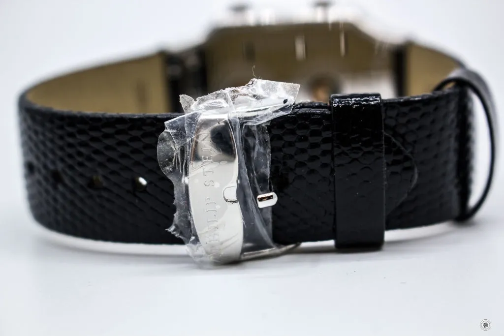 Philip Stein 2DD-B-CB-GB Signature Teslar Dual Time Zone Diamonds Quartz GE Black Watches