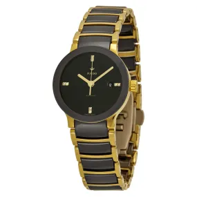 Rado Centrix S Automatic Black Dial Black Ceramic Ladies Watch R30034712
