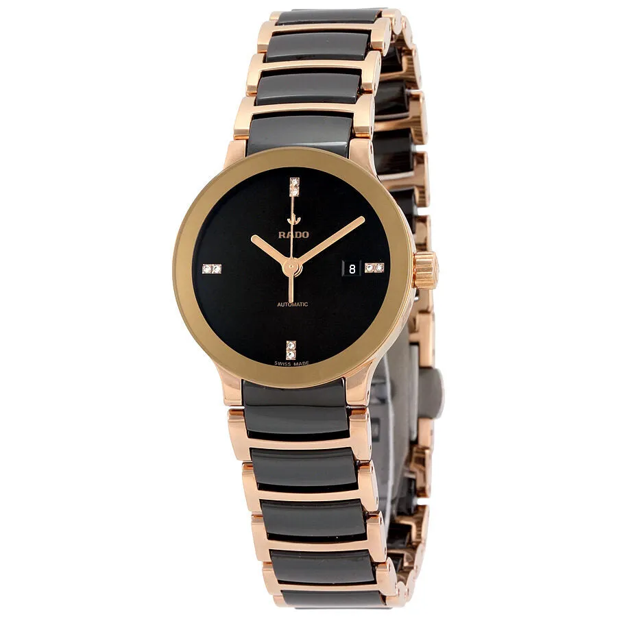 Rado Centrix S Automatic Brown Diamond Dial Ladies Watch R30183722