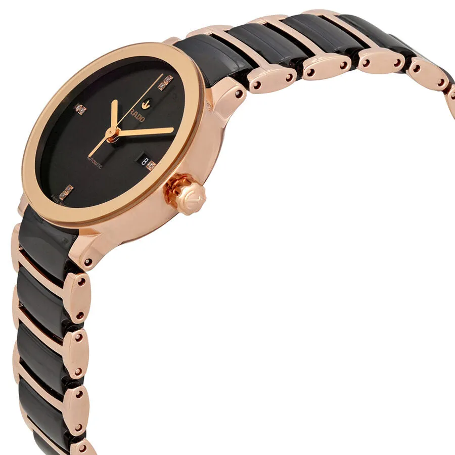 Rado Centrix S Automatic Brown Diamond Dial Ladies Watch R30183722