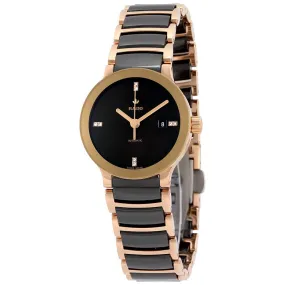 Rado Centrix S Automatic Brown Diamond Dial Ladies Watch R30183722