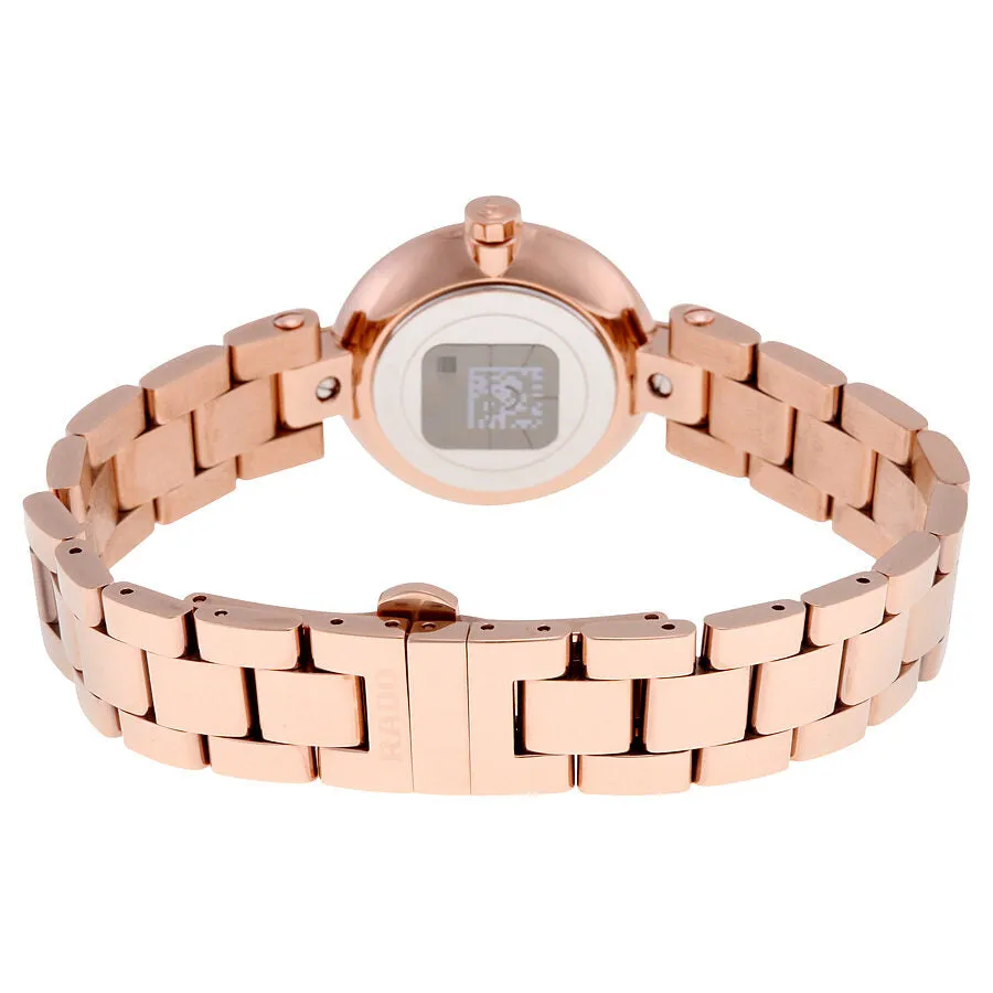 Rado Coupole Mother of Pearl Dial Rose Gold PVD Ladies Watch R22855923