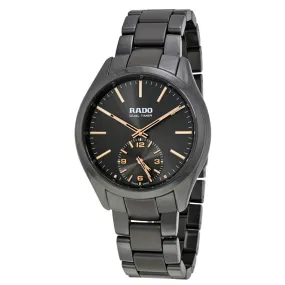 Rado Hyperchrome Dual Timer XL Touch Grey Ceramic Men's Watch R32102172