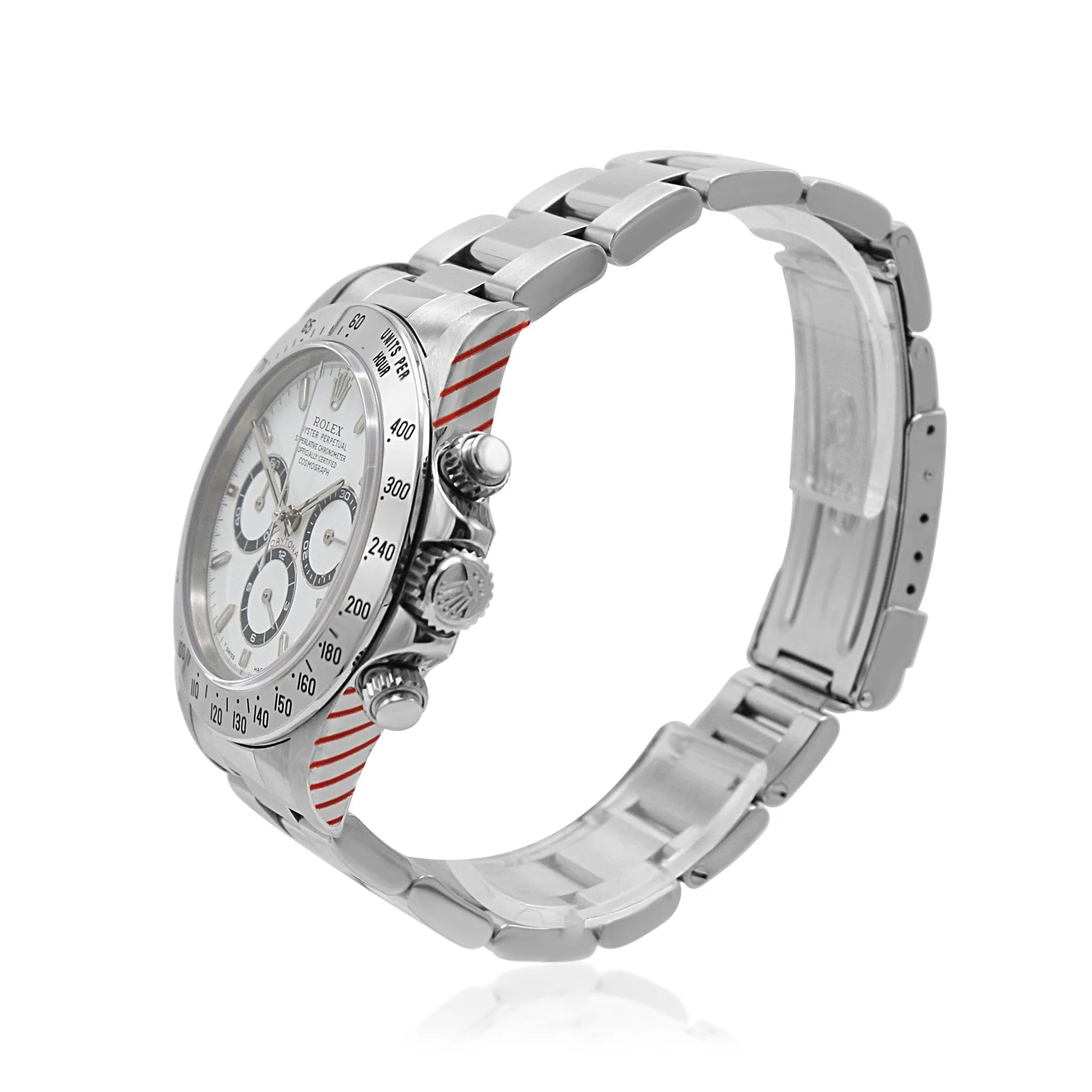 Rolex Cosmograph Daytona 40mm White Dial Steel Watch