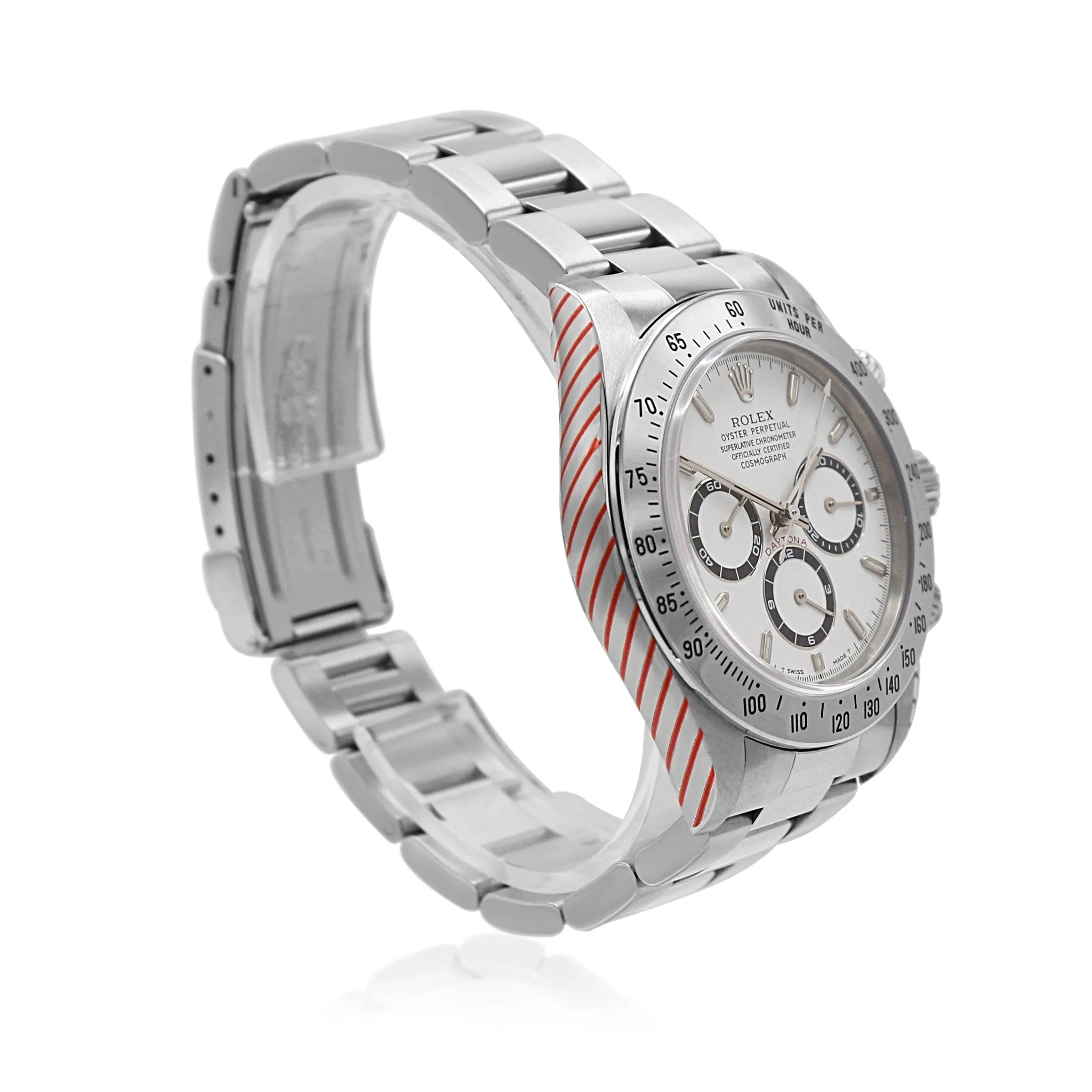 Rolex Cosmograph Daytona 40mm White Dial Steel Watch