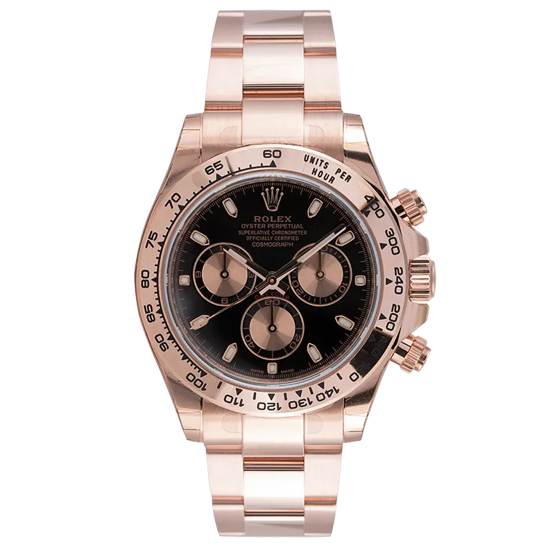 Rolex Cosmograph Daytona Everose Black-Pink/Index 116505