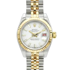 Rolex Datejust 179173 White Index