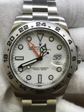 Rolex Explorer II Polar 216570 White Dial Automatic Men's Watch