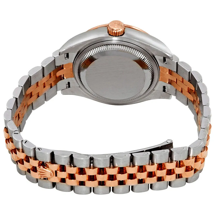 Rolex Lady Datejust Sundust Dial Automatic Ladies Steel and 18K Everose Gold Jubilee Watch 279381SNRJ