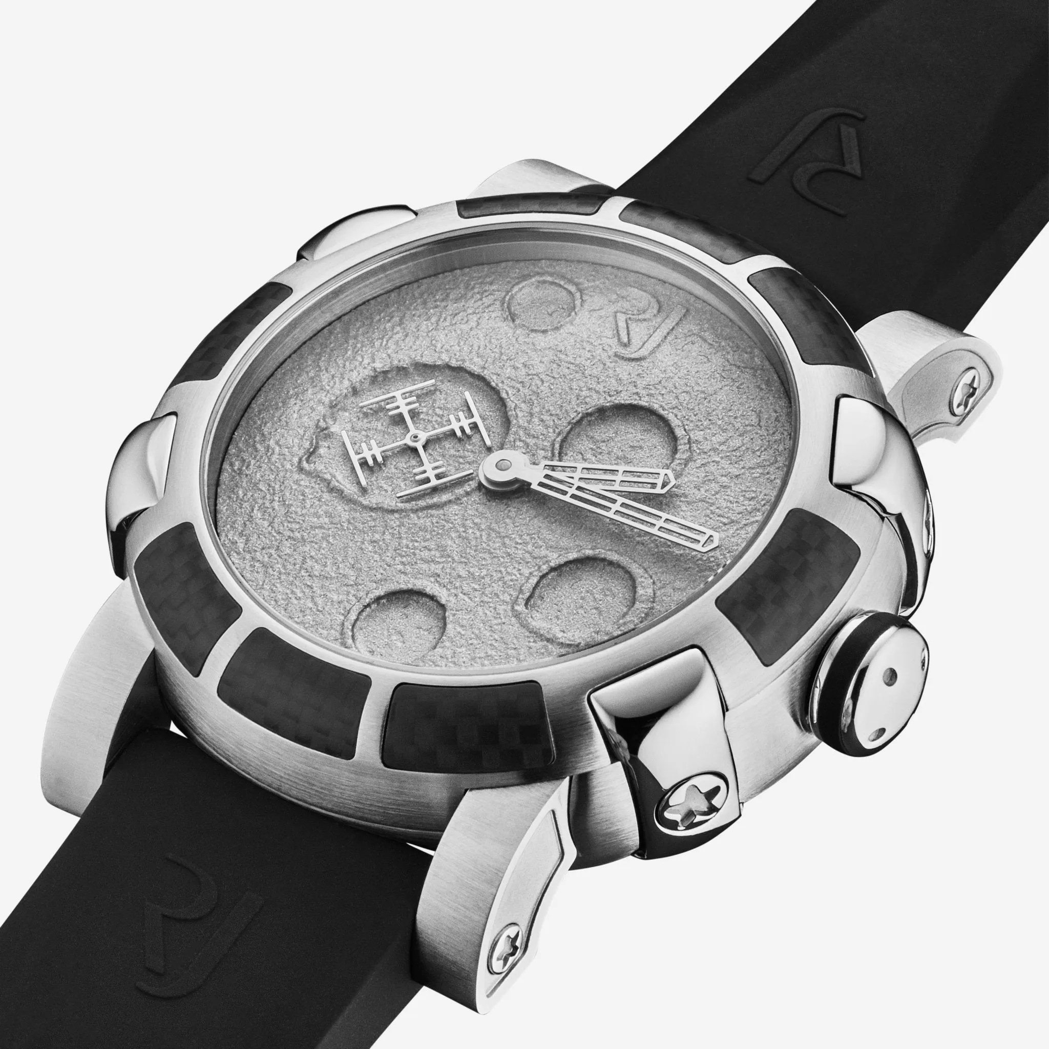 Romain Jerome Moon Dust Grey Dial Automatic Men's Watch RJMDAU.401.10