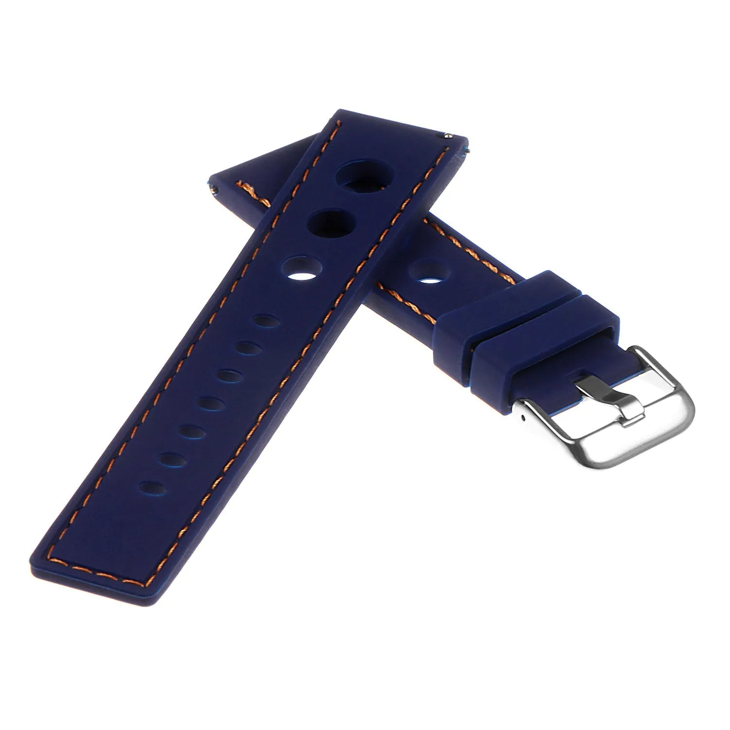 Rubber Rally Strap For MoonSwatch