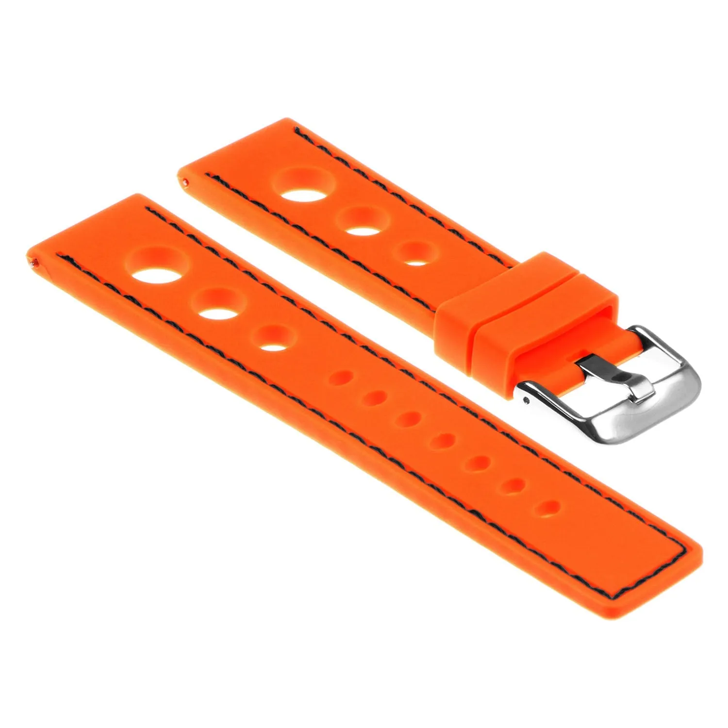 Rubber Rally Strap For MoonSwatch