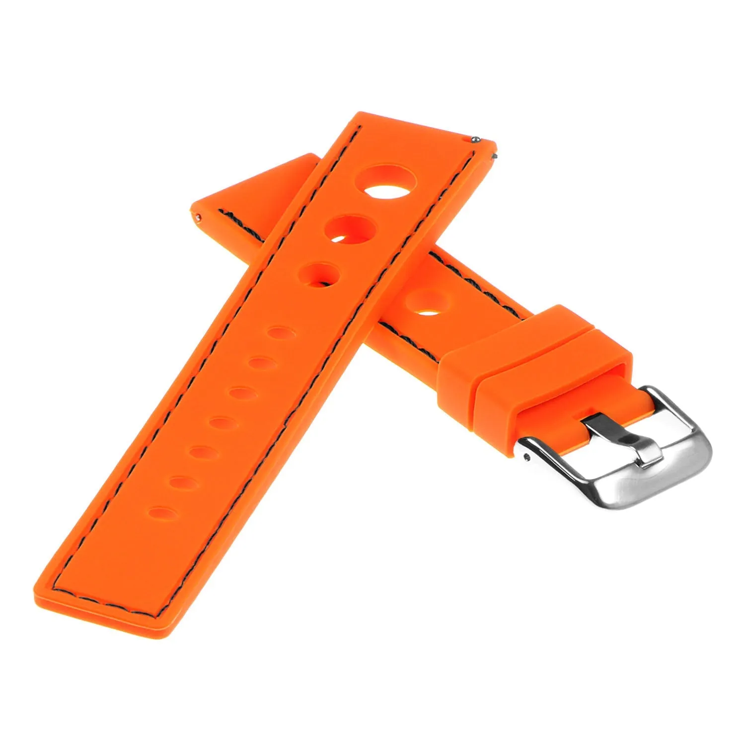 Rubber Rally Strap For MoonSwatch