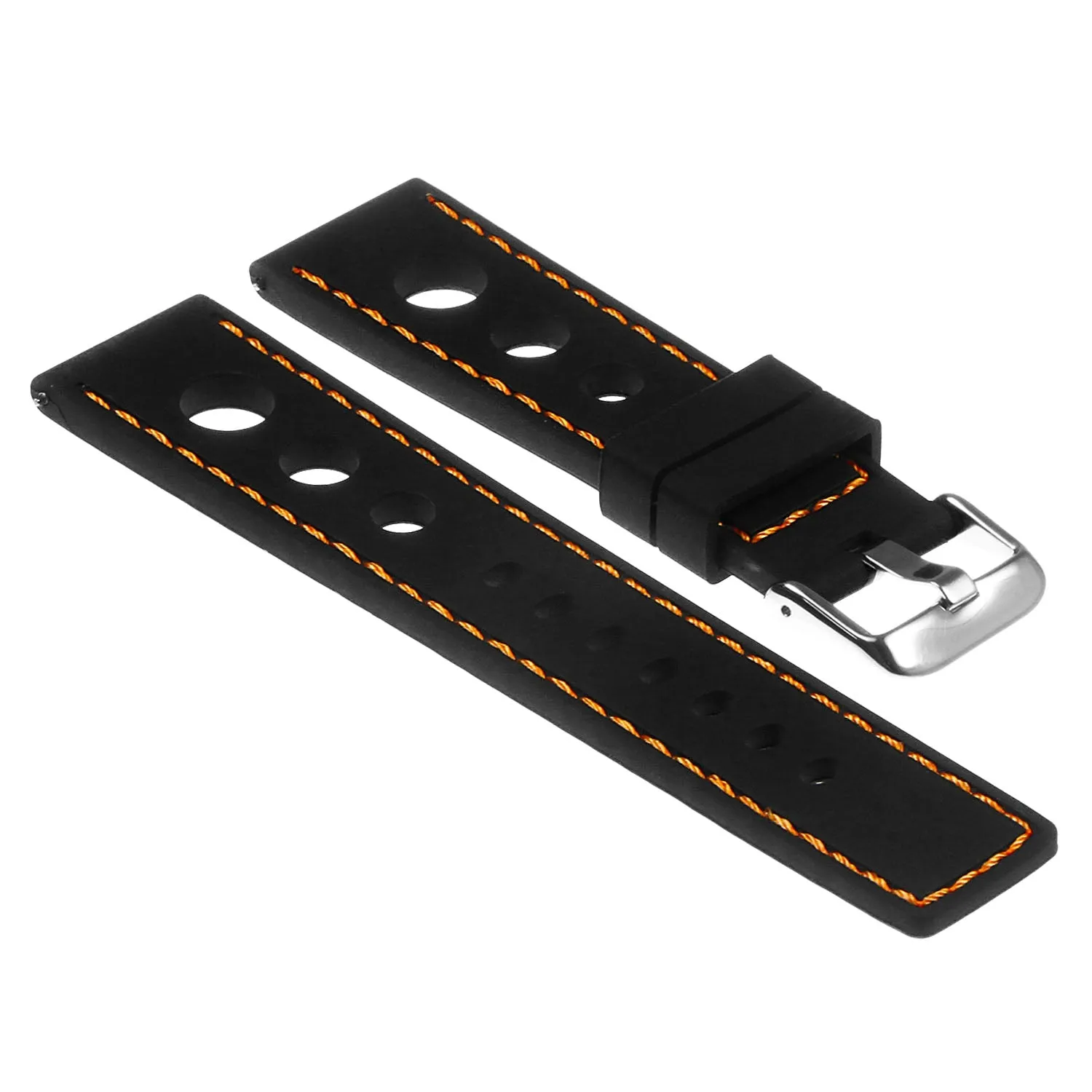 Rubber Rally Strap For MoonSwatch