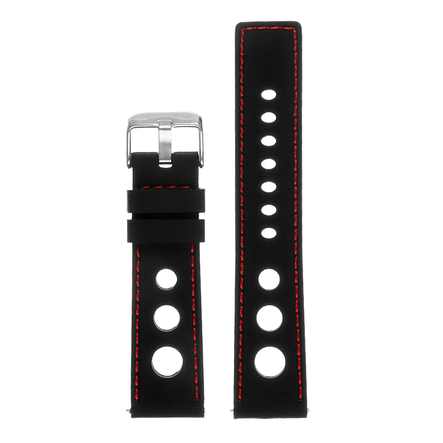 Rubber Rally Strap For MoonSwatch