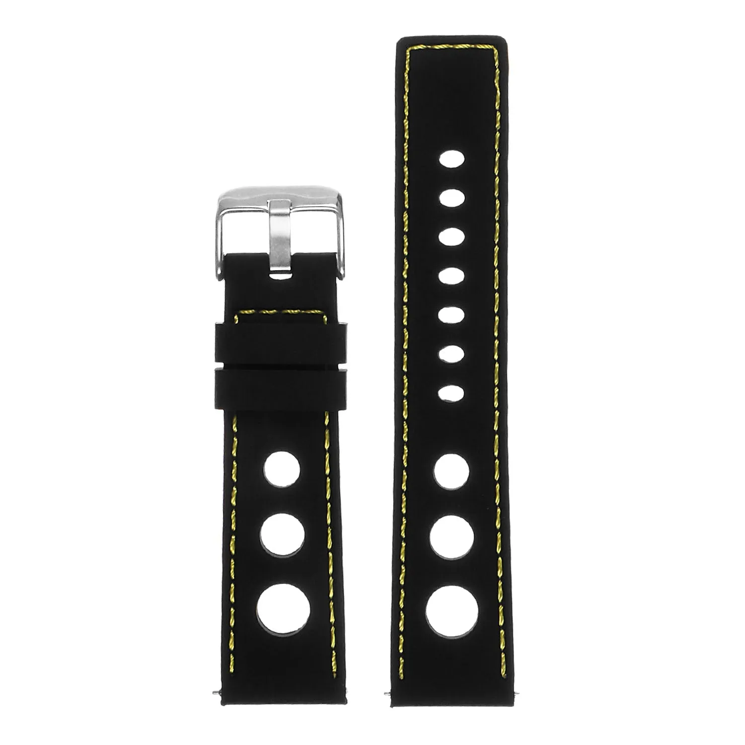 Rubber Rally Strap For MoonSwatch