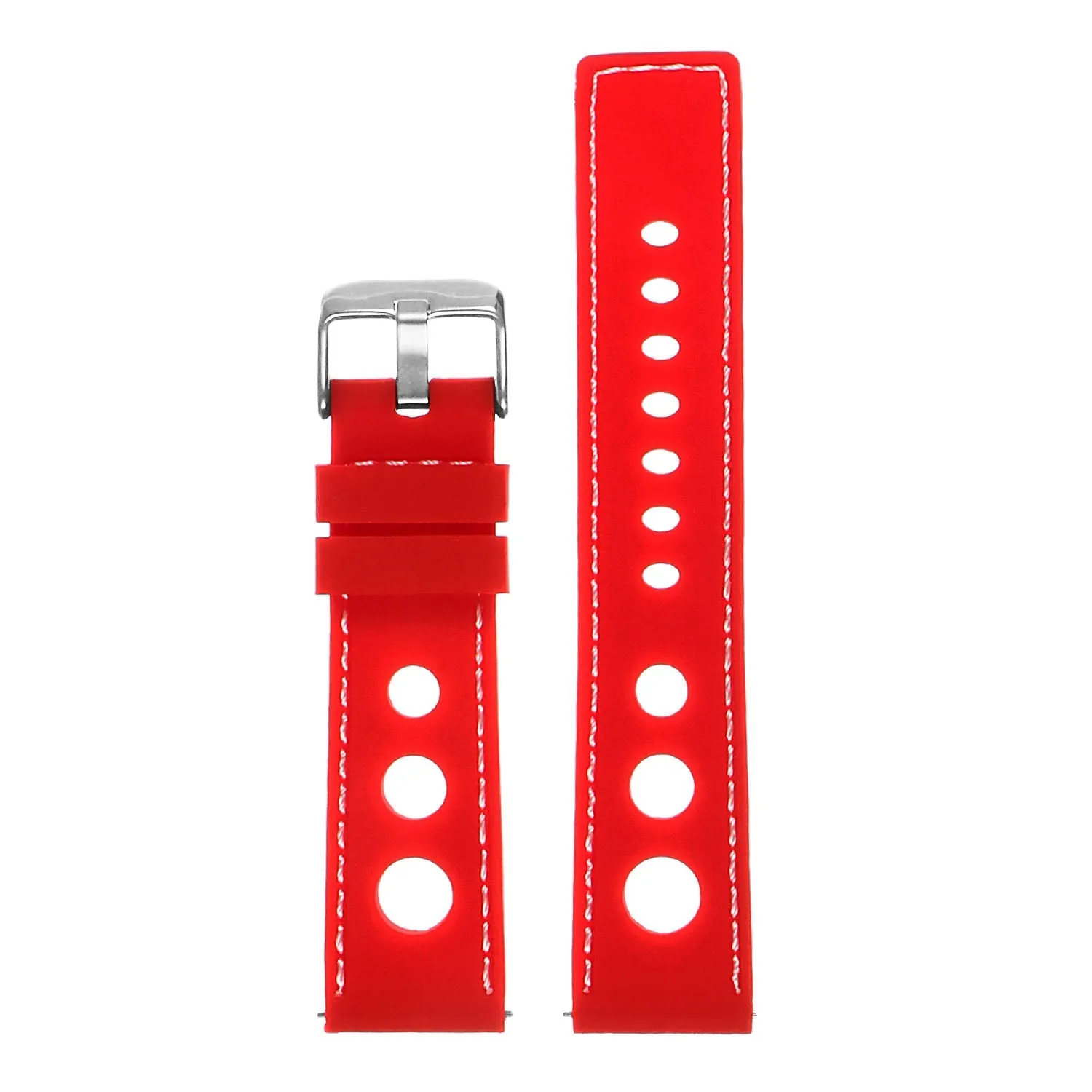 Rubber Rally Strap For MoonSwatch