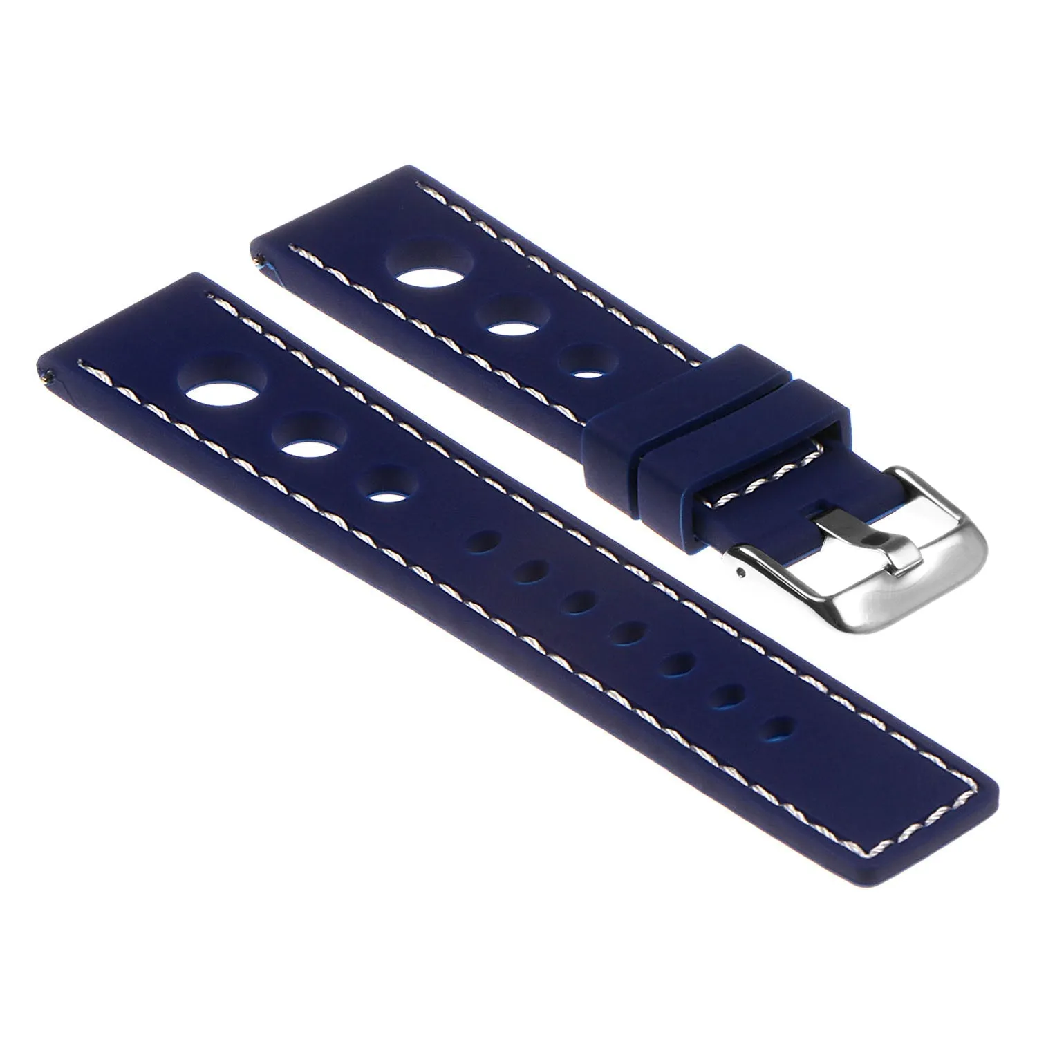 Rubber Rally Strap For MoonSwatch