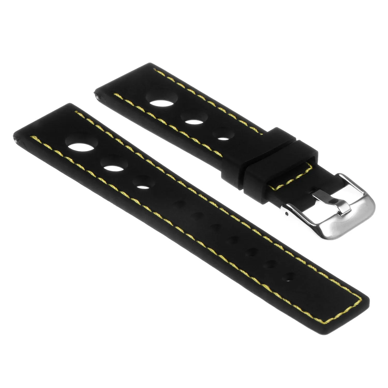 Rubber Rally Strap For MoonSwatch