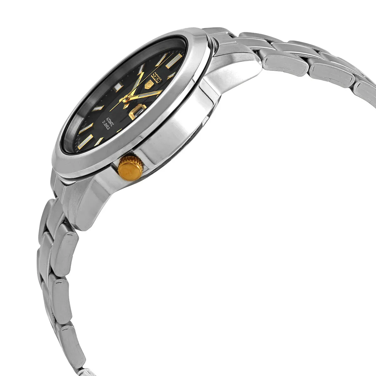 Seiko Seiko 5 Automatic Black Dial Men's Watch SNKK17J1