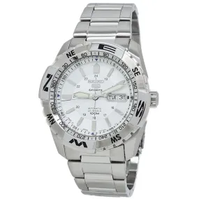 Seiko Seiko 5 Sports Automatic Silver Dial Men's Watch SNZJ03J1