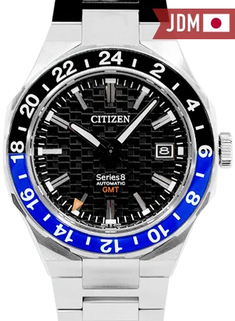 Series 8 880 Mechanical GMT Black/Blue Ref. NB6031-56E