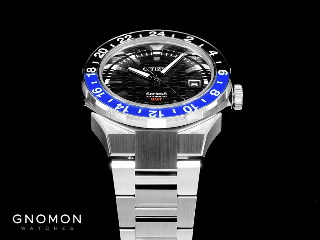 Series 8 880 Mechanical GMT Black/Blue Ref. NB6031-56E