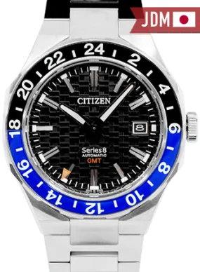Series 8 880 Mechanical GMT Black/Blue Ref. NB6031-56E