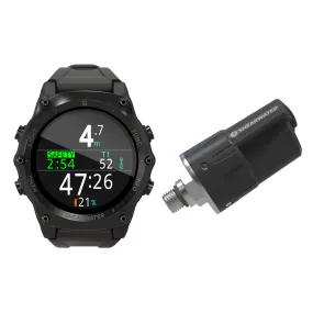 SHEARWATER TERIC DIVE COMPUTER BLACK - SWIFT BUNDLE