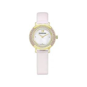 Swarovski Yellow Gold Plated Playful Watch - Pink