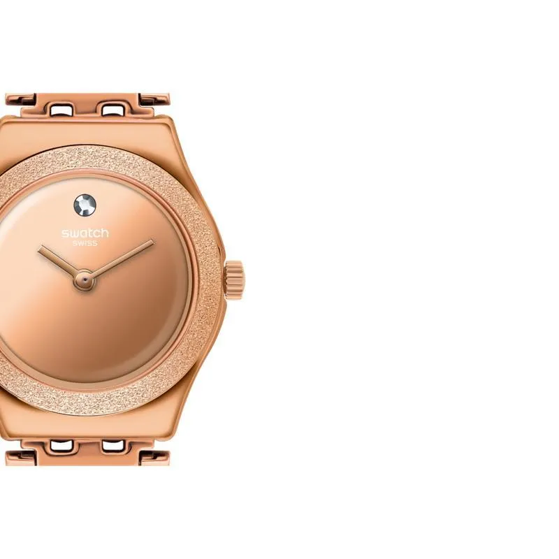Swatch LUMINESCENT ROSE Watch YSG166M
