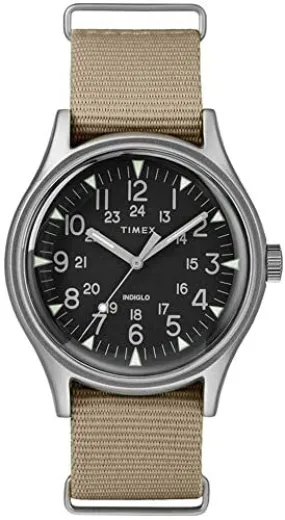 Timex MK1 Quartz Black Dial Men's Watch TW2T10300