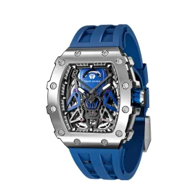Tsar Bomba 43mm Blue Elemental Series Automatic Watch