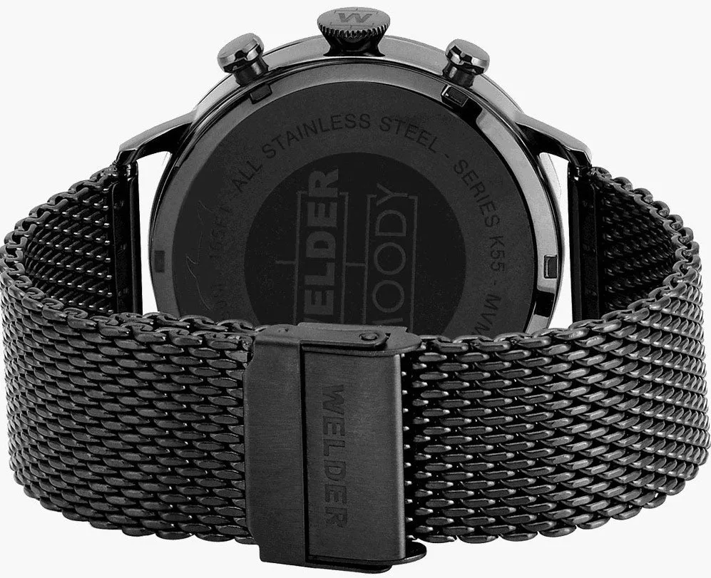WEL Watch Moody Dual Time Unisex