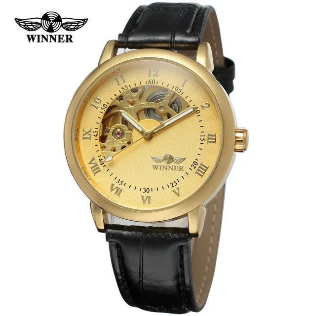 WINNER Series Men's Skeleton Watch - Stainless Steel Automatic Watch by Pagani Forsining
